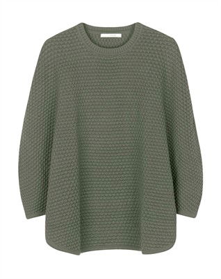 Sibin Linnebjerg - Adi Poncho - Khaki